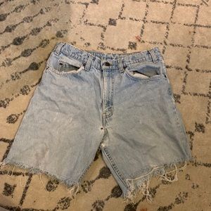 Vintage long Levi shorts